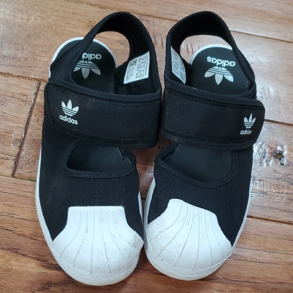 Adidas Superstar 360 Kids Black and White Sandals